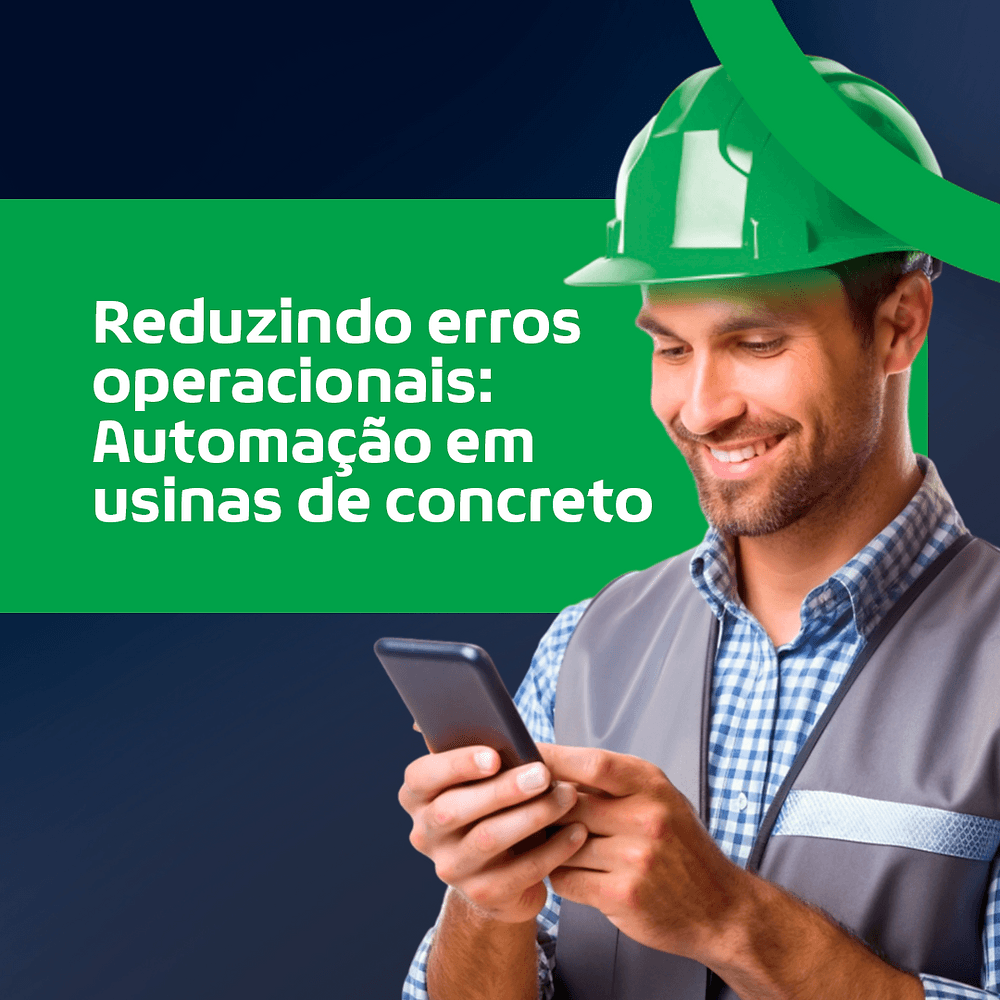 Reducing operational errors: Automation in concrete batching plants